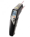 Testo 830-T4 — инфракрасный термометр с 2-х точечным лазерным целеуказателем (оптика 30:1)