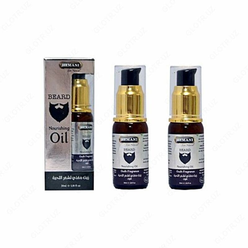 Питательное масло для бороды Hemani Beard nourishing oil — 1
