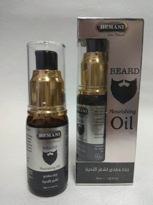 Питательное масло для бороды Hemani Beard nourishing oil — 2