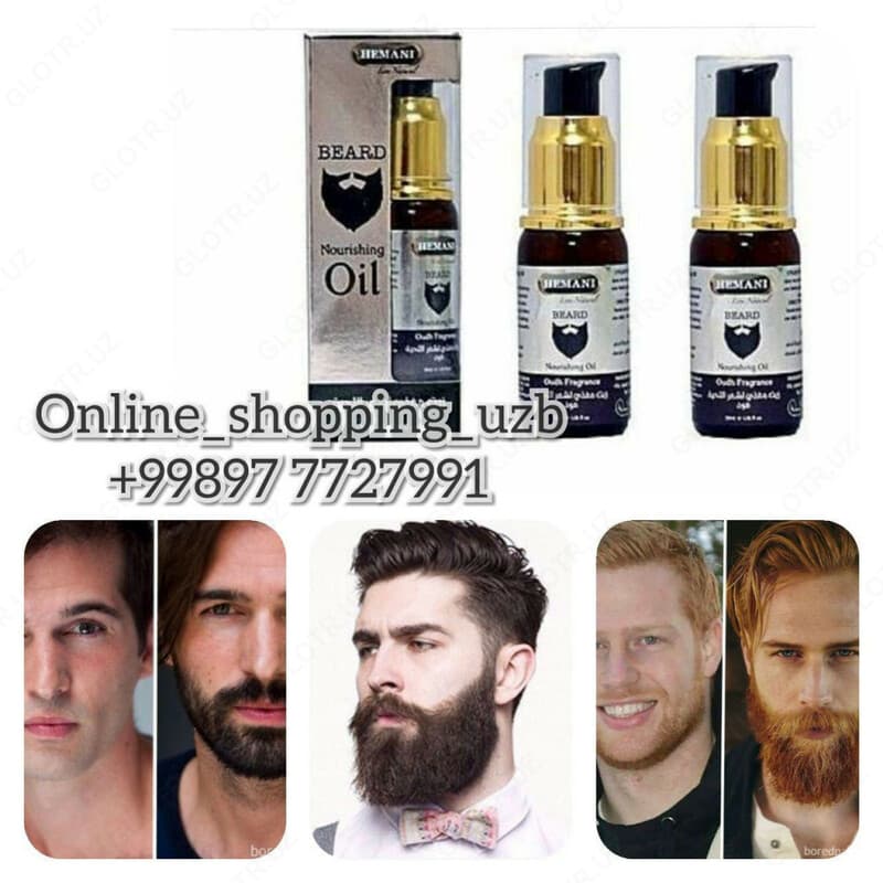 Питательное масло для бороды Hemani Beard nourishing oil — 3