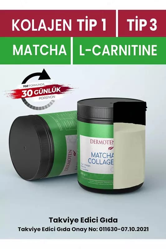 Dermoten Matcha Collagen (Матча Коллаген) — 5