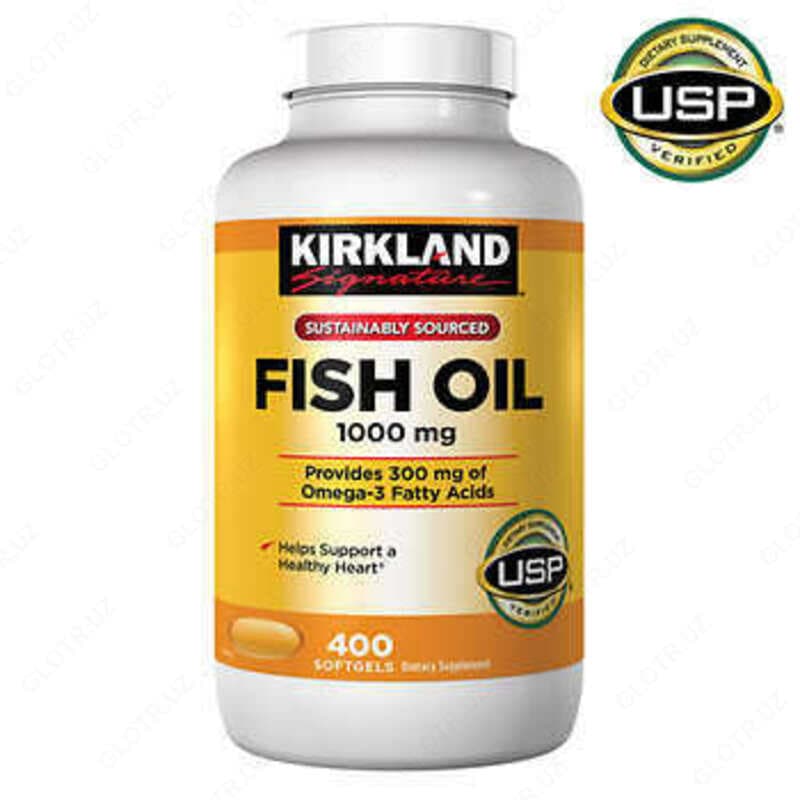 Масло ”Kirkland Signature Fish Oil” — 1