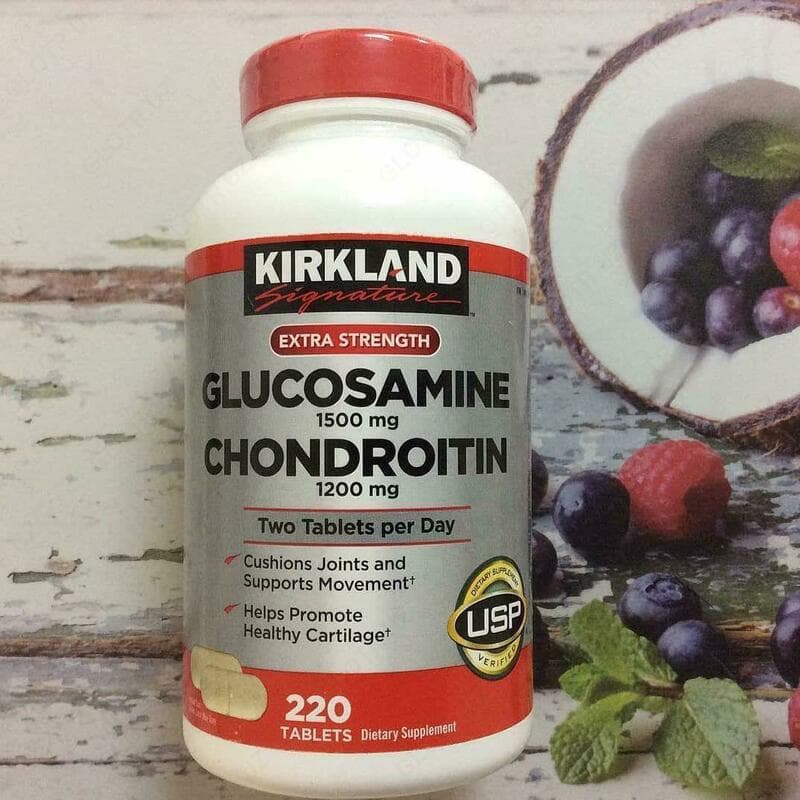 Витамины ”Kirkland Signature Glucosamine & Chondroitin” — 2