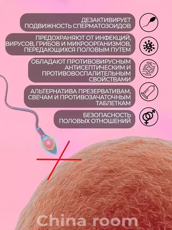 Противозачаточные салфетки Nanoxinol Pellicles, 4 упаковки — 2
