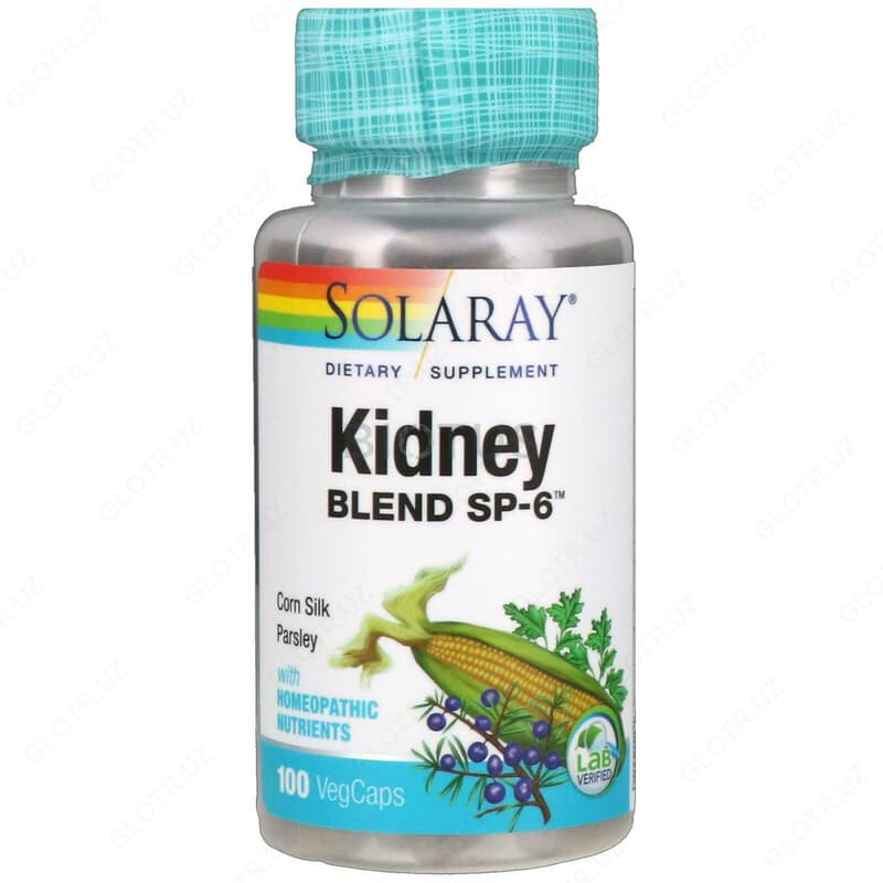 Витамины ”Solaray, Kidney Blend SP-6” — 2