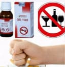 Капли для снятия тяги к табаку и алкоголю GO TOX (Гоу Токс), 30 мл