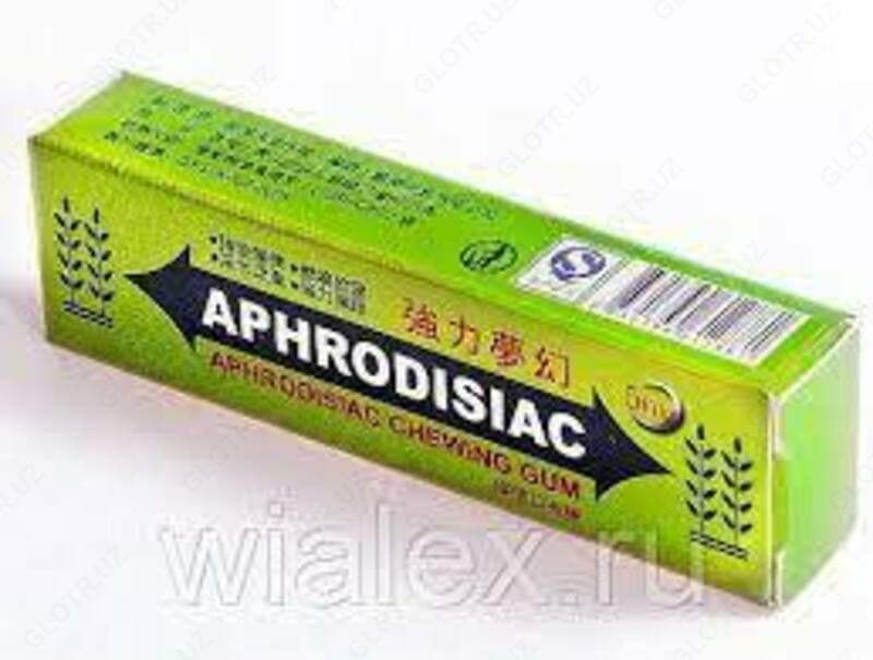 ВОЗБУЖДАЮЩАЯ ЖВАЧКА «Aphrodisiac» 5 пластинок — 3