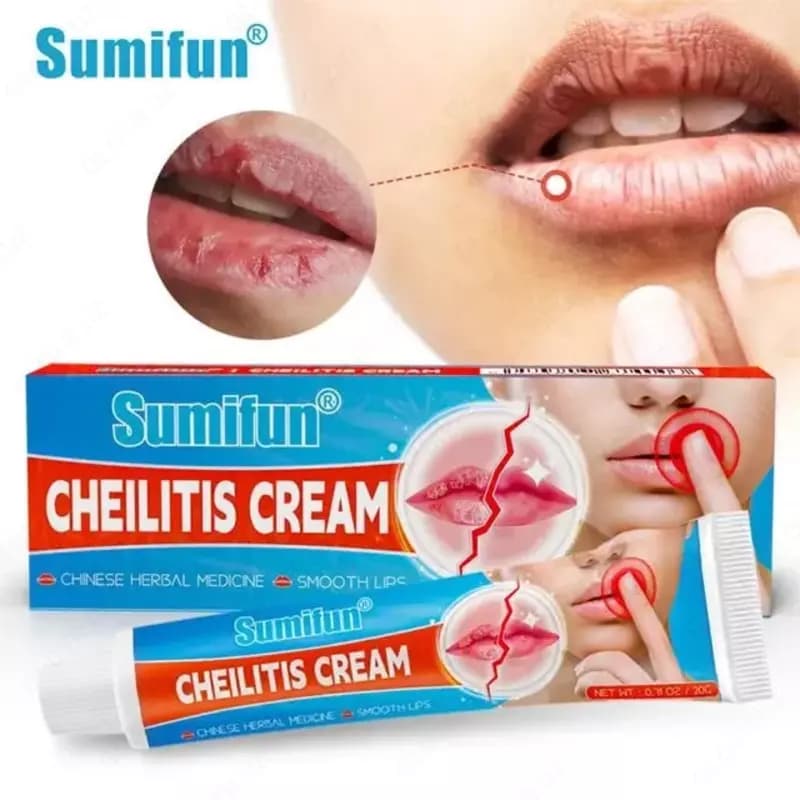 Восстанавливающий бальзам для губ Sumifun Cheilitis 20 гр. — 2