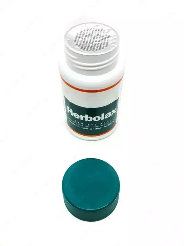 Herbolax Himalaya от запоров - нормализует работу кишечника, 100 таб. — 3