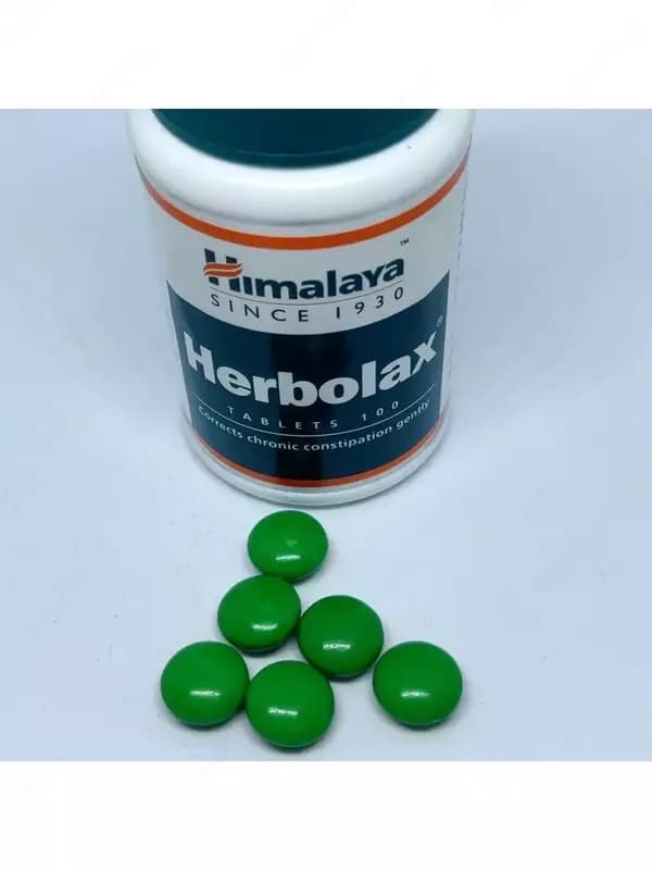 Herbolax Himalaya от запоров - нормализует работу кишечника, 100 таб. — 4