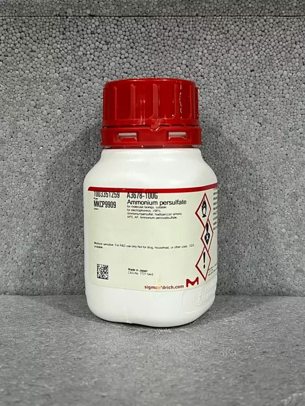 A3678-100G Персульфат аммония Молекулярная биология, пригодная для электрофореза, ≥98% — 1