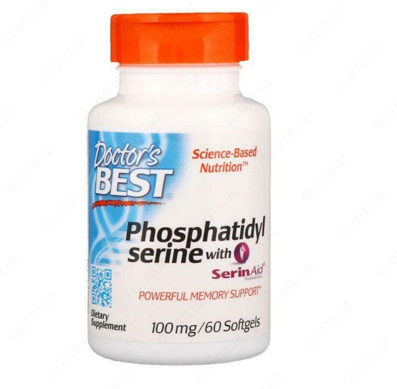 Витамины ”Doctor's Best, Phosphatidylserine with SerinAid” — 1