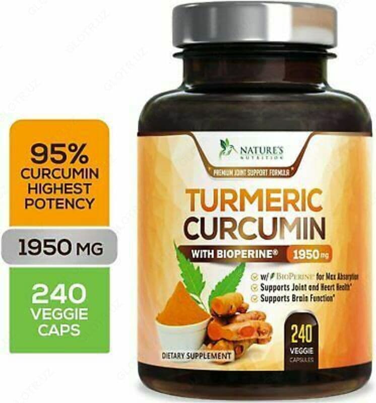 БАД с куркумином Natural Supreme Life Turmeric Curcumin — 3