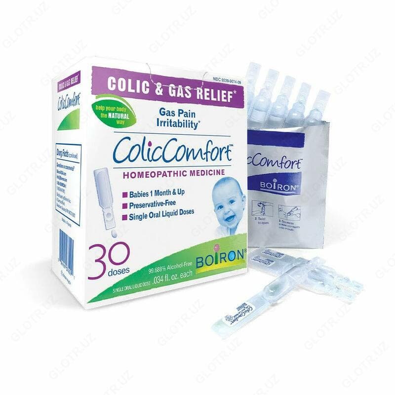 Витамины ”Boiron, ColicComfort, облегчение колик и устранение газов” — 1