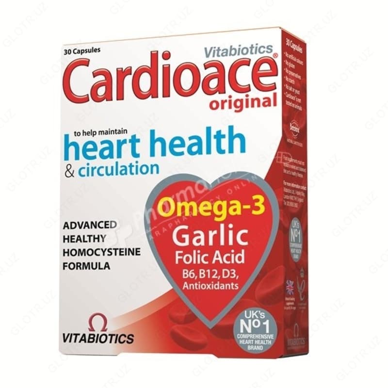 Витамины ”Vitabiotics Cardioace Original” — 2
