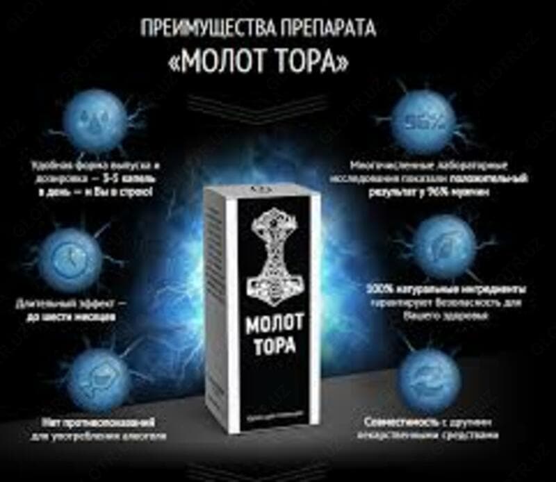 Капля Молот Тора для повышения потенции — 1