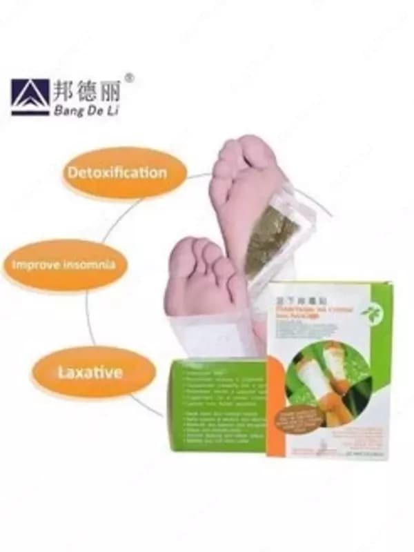 Пластырь на стопы для выведения токсинов Foot Patch — 4