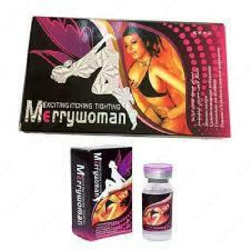 MERRY WOMAN ВОЗБУЖДАЮЩИЕ КАПЛИ ДЛЯ ЖЕНЩИН — 1