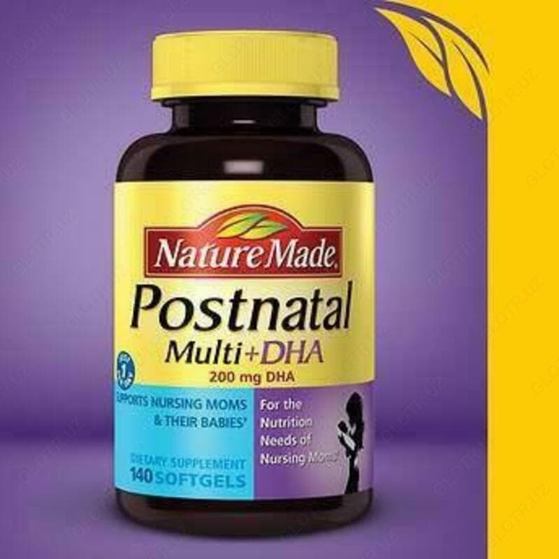 Витамины ”Nature Made Postnatal Multi” — 1