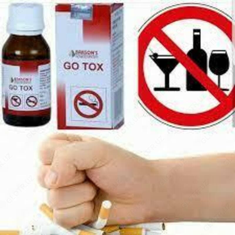Go Tox препарат от курения и алкоголя — 3