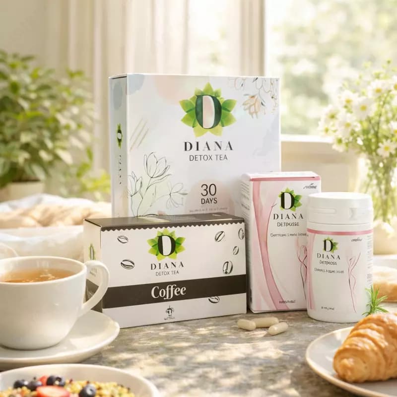 Набор для детоксикации и похудения Diana Detox — 4