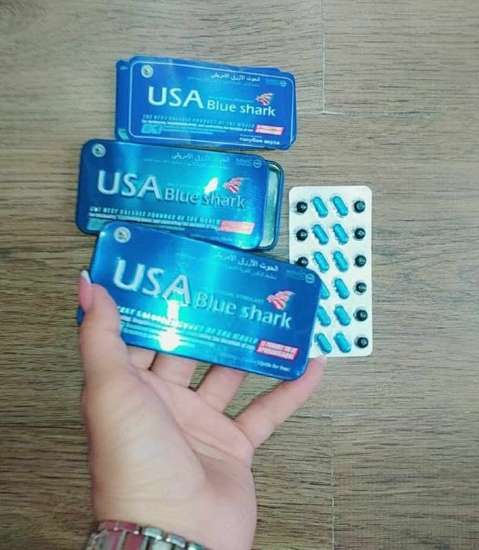 Мужской долгоиграющий и возбуждающий препарат для потенции USA Blue Shark - Голубая акула (12 таблеток) — 2
