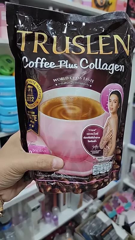 Кофе для похудения ”Truslen” Coffee Plus Collagen, 160 гр. (16 г х 10 шт.) — 3