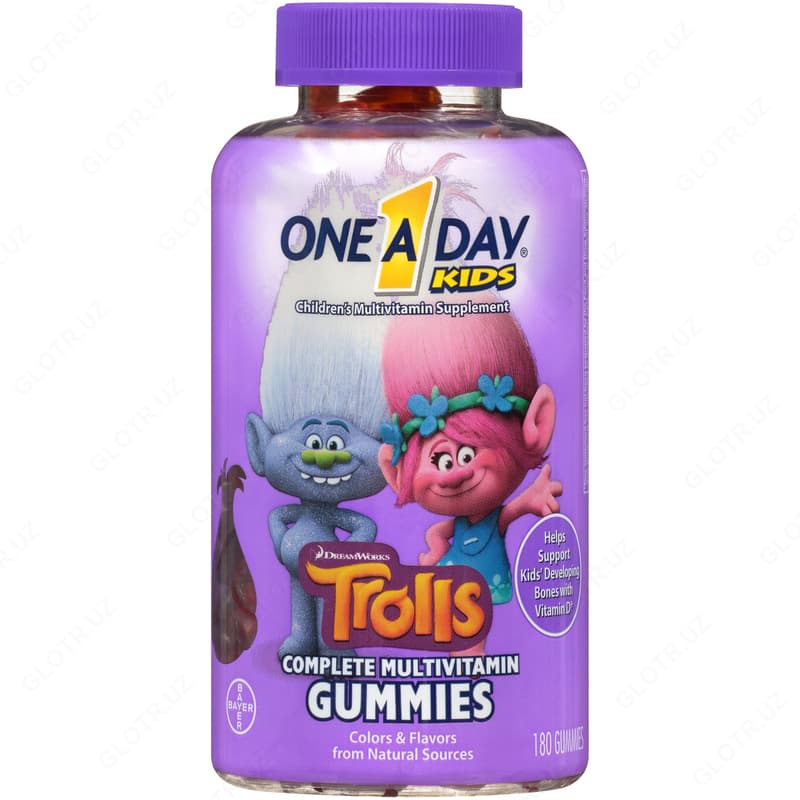 Витамины ”ONE A DAY Kids Trolls Gummies” — 1