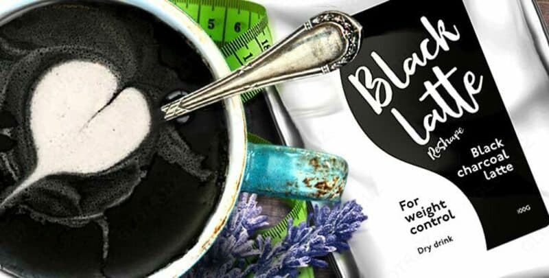 Угольный кофе для похудения Black Latte — 3