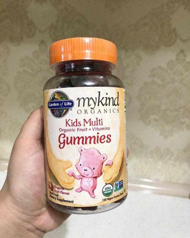 Детские мультивитамины со вкусом органических фруктов Garden of Life, MyKind Organics, Kids Multi — 1