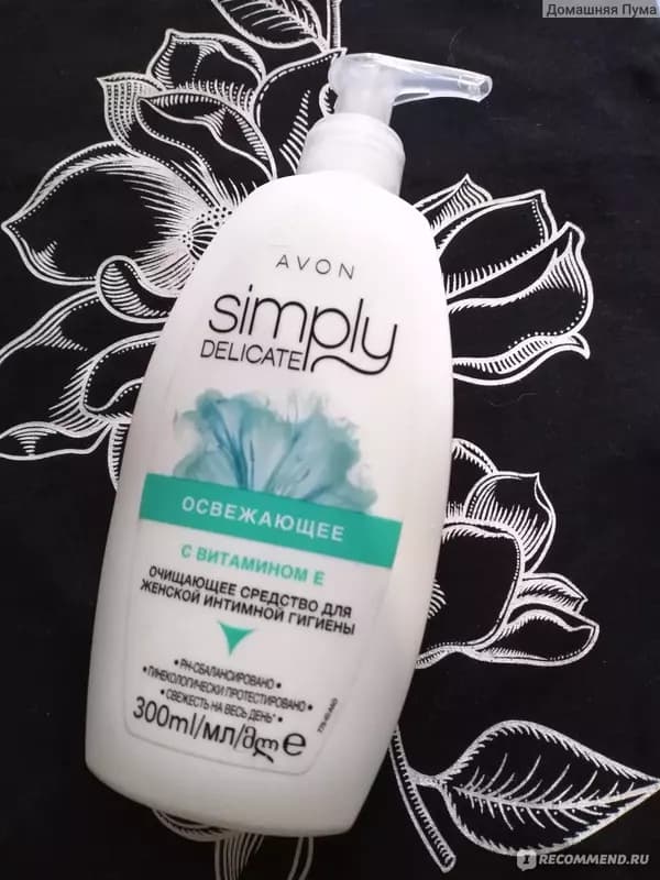 Гель для женской интимной гигиены AVON Simply Delicate — 5