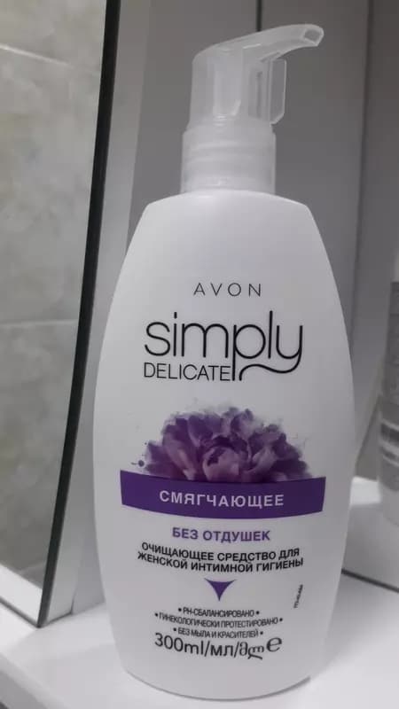 Гель для женской интимной гигиены AVON Simply Delicate — 6