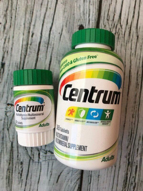 Витамины ”Мультивитаминный комплекс с минералами Centrum Multivitamin” — 2