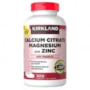 Витамины ”Kirkland Signature Calcium Citrate Magnesium and Zinc”