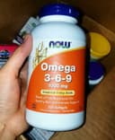 Витамины ”Now Foods, Омега 3-6-9, 1000 мг”