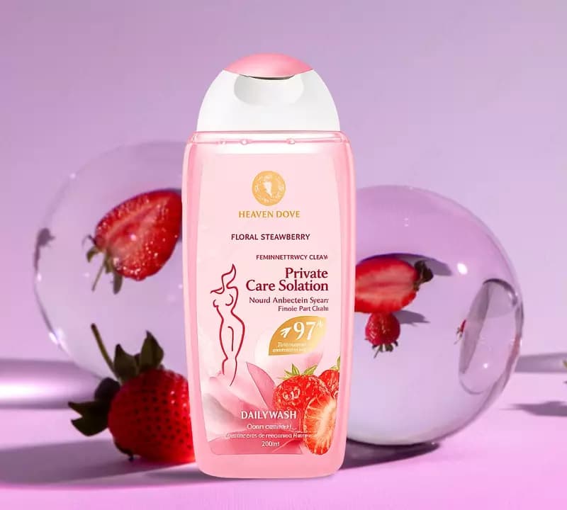 Гель для интимной гигиены с ароматом клубники — 3