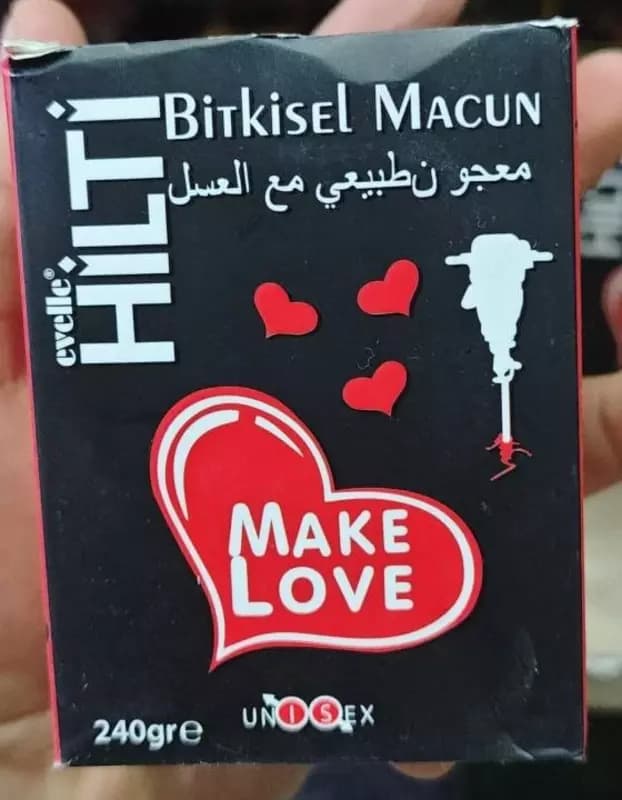 Натуральная эпимедиумная паста ”Hilti Bitkisel” Macun Make Love, 240 гр. — 1