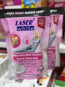 Silky Whipp Bubble Soap Laser White Ladies Purity Musk Silky Soap Musk Al Tahara Soap