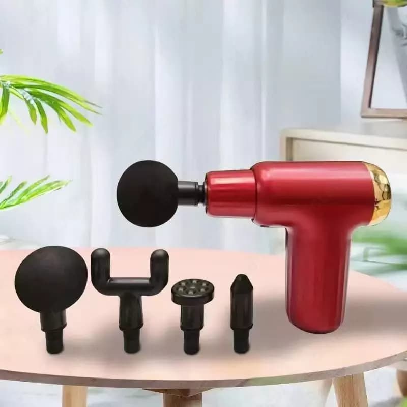 Аккумуляторный массажер для тела Fascial Gun — 1