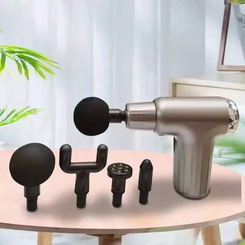 Аккумуляторный массажер для тела Fascial Gun — 2