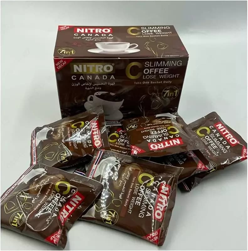 Кофе для похудения Nitro Canada slimming coffee 7-in-1 — 3