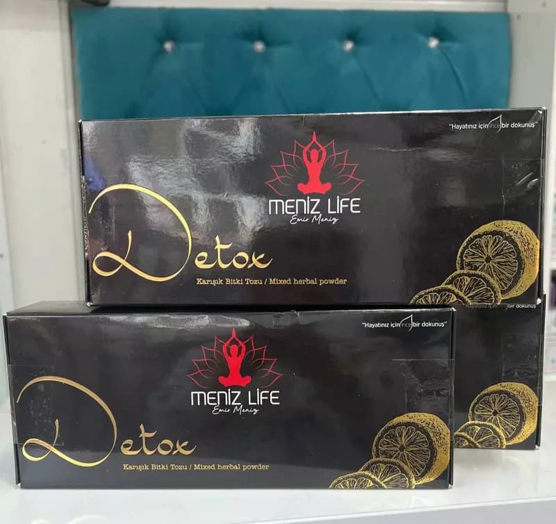 Menizlife лимонный детокс чай для похудения — 2