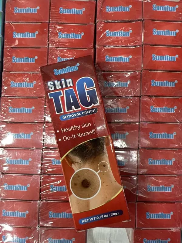 Sumifun Skin Tag. Мазь для удаления бородавок и паппилом, — 1