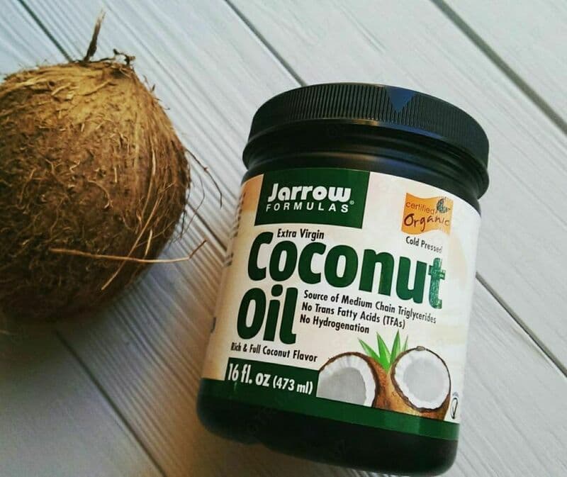 Масло ”Jarrow Formulas, Органический продукт, кокосовое масло холодного отжима” — 1