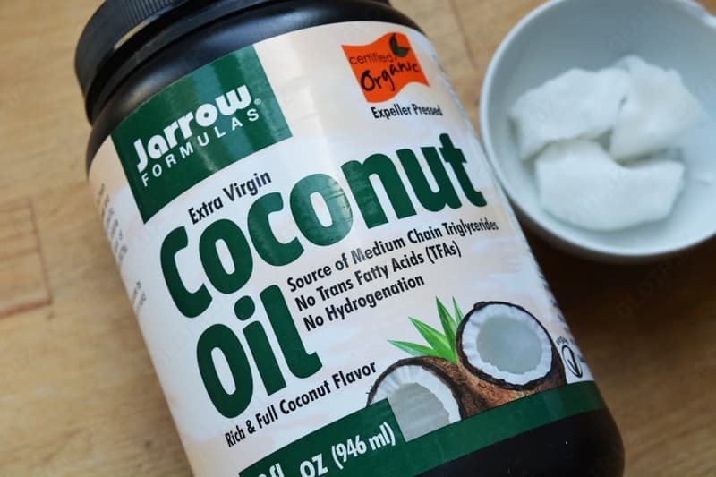 Масло ”Jarrow Formulas, Органический продукт, кокосовое масло холодного отжима” — 2