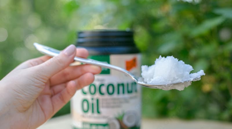 Масло ”Jarrow Formulas, Органический продукт, кокосовое масло холодного отжима” — 3