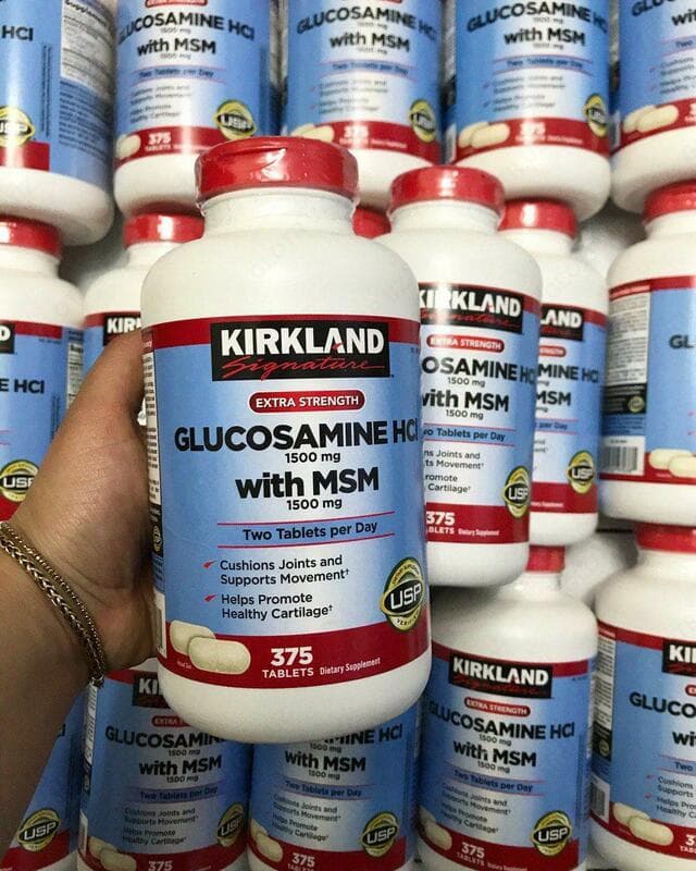 Витамины ”Kirkland Signature Glucosamine with MSM” — 2