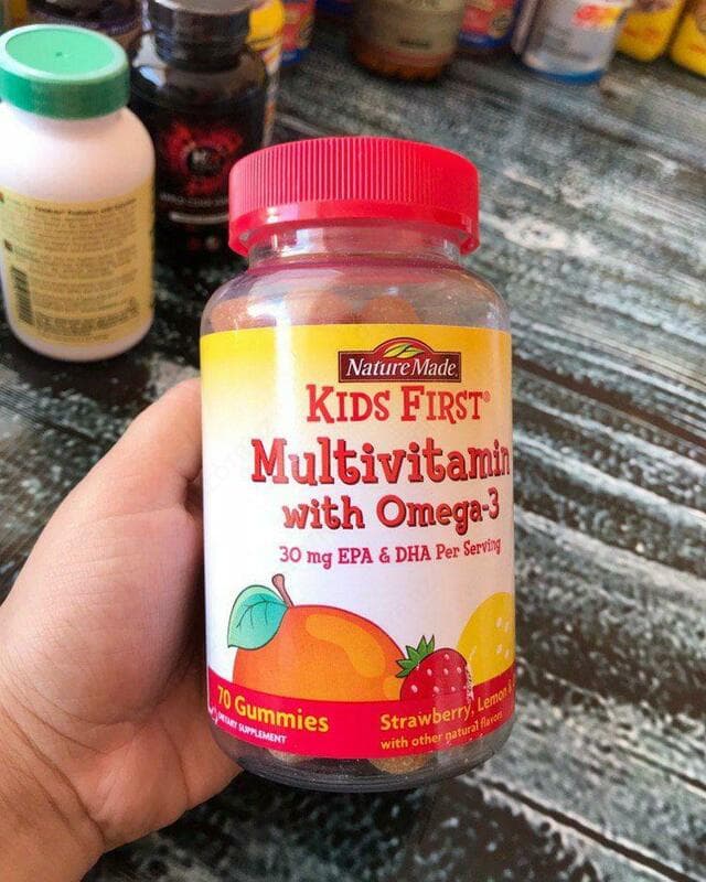 Витамины ”Nature Made Kids First Multivitamin With Omega 3” — 2