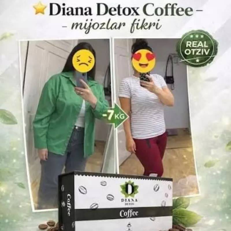 Турецкий кофе для похудения Diana Detox — 4