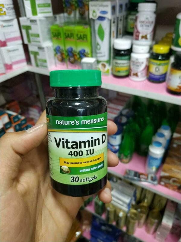 Витамины Д Nature's Measure Vitamin D 400 IU — 2